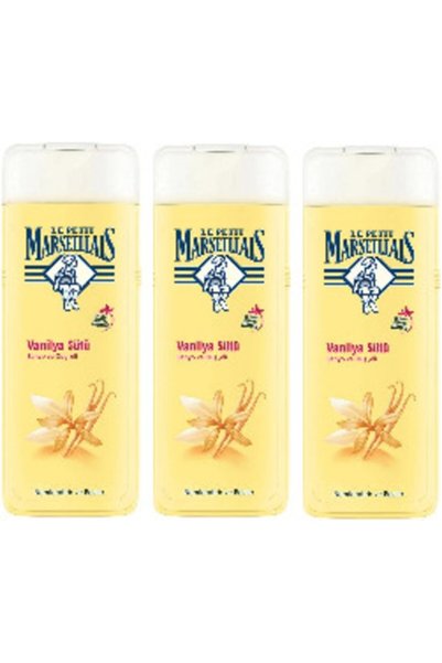 Le Petit Marseillais Vanilla Milk Bath and Shower Gel (400 ml) (3 Pieces)