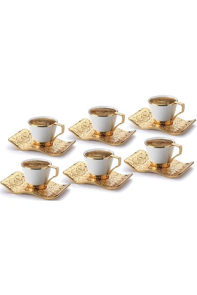 Demmex 2022 Seljuk Coffee Cup Set 18 Pieces