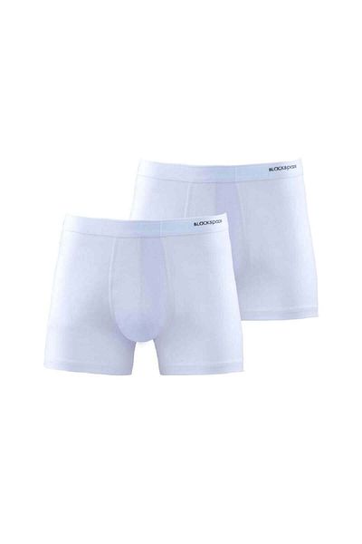 Blackspade Pachet de 2 boxeri pentru bărbați, 100% bumbac, tăiat confortabil