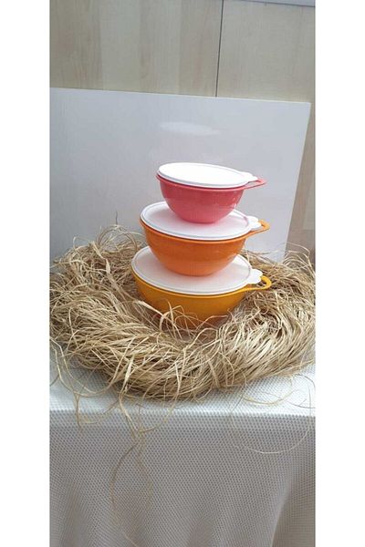 Tupperware Mixim 4.5 Lt - 2.75 Lt - 1.4 Lt Set of 3