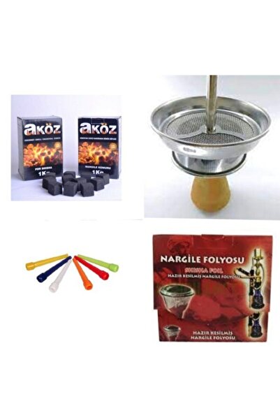 matchbang Nargile Paketi(lüle,ateşlik,1 Kg Kömür,folyo,sipsi)