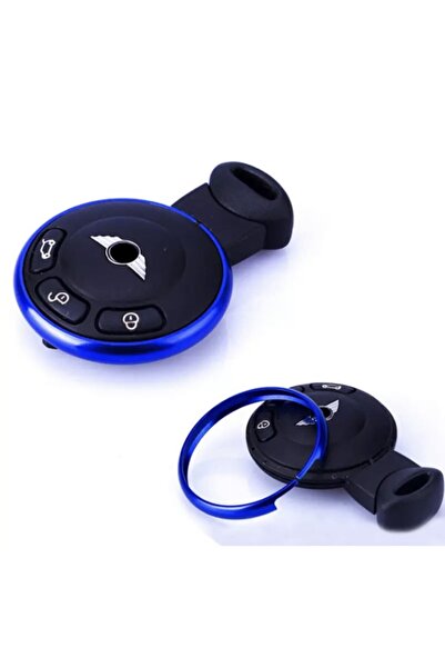 RoseTR حلقة تحكم صغيرة من الألومنيوم - سوار مفاتيح باللون الأزرق