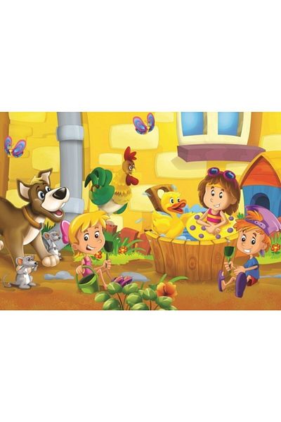Art Puzzle Holiday Enjoyment 2-Piece 35+60 Piece Puzzle