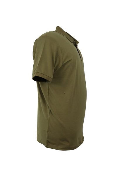 rugatchi Ανδρικό T-Shirt Lycra Single Jersey Polo γιακά μεγάλου μεγέθους