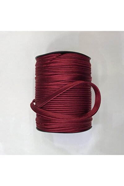 Koza Fermuar Bordo Saten Ara Biye 10m