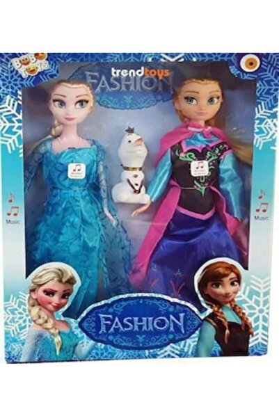 Genel Markalar Olaf Ve Frozen Karlar Ülkesi Elsa Anna Müzikli Şarkı Söyleyen Bebek Frozen 32 X 24 Cm