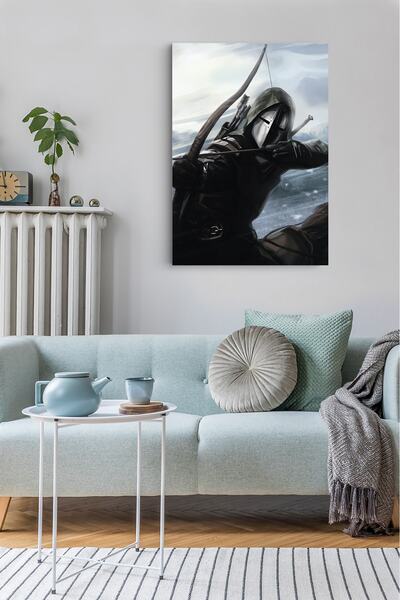 Okçu Kanvas Tablo | Tuval Kanvas Tablo 70x100 Cm