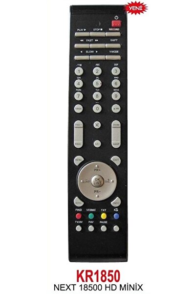 Swat Uydu Kumandası Next 18500 Hd Minix Uydu Kumandası Kr1850