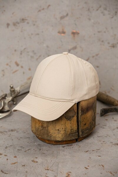NACAR STORE Summer Solid Color Adjustable Hat Beige
