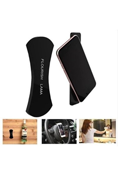 FırsatVar Güçlü Yapışkanlı Cep Telefon Tutucu Ayna Torpido Dolaba Yapışan