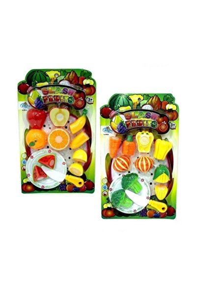 Atlas Unisex Çocuk Meyve Sebze Kesme Seti