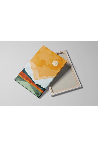 KanvasSepeti Picturi abstracte decorative pe pânză pentru cafenele, bufete de cafea