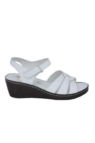 TRENDYSHOES Sandale de zi cu zi Trendyshose Ze 866 din piele naturală Velcro Anatomic Comfort