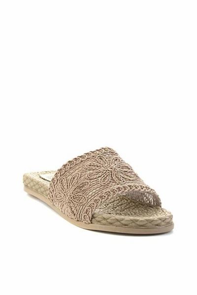 ZERDALİFE Women's Brown Slippers111119