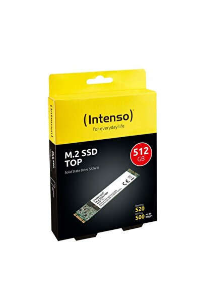 Intenso 512gb 550/500mb/s 4mm M.2 Ssd