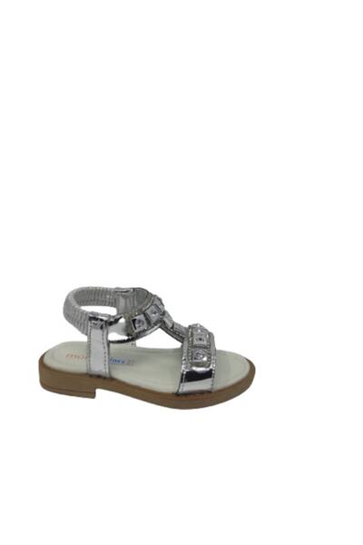 MOMYKİDS Pantofi pentru fetiță Momy Sandale pentru bebeluși argintii