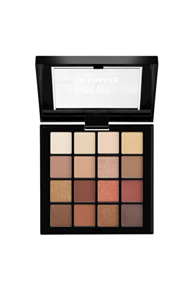 NYX Professional Makeup Göz Farı Paleti - Nyx Ultimate Shadow Pallette Warm N...