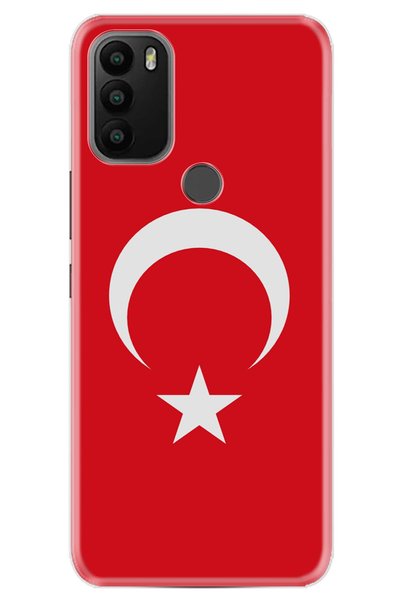 Cekuonline جراب General Mobile Gm 21 Plus غطاء سيليكون منقوش حديث نقي عزيزي ت...