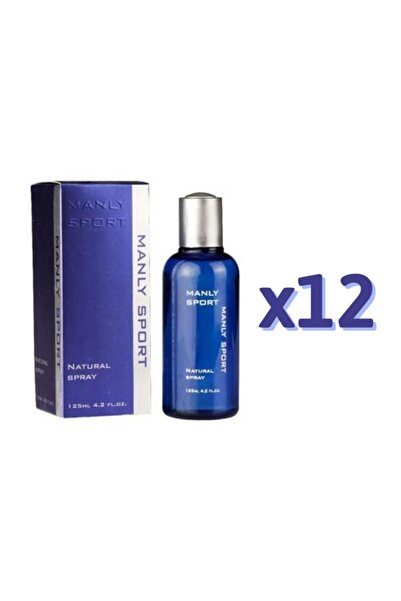 Manly Sport Edc 125 ml Erkek Parfüm 12 Adet 869865538118092