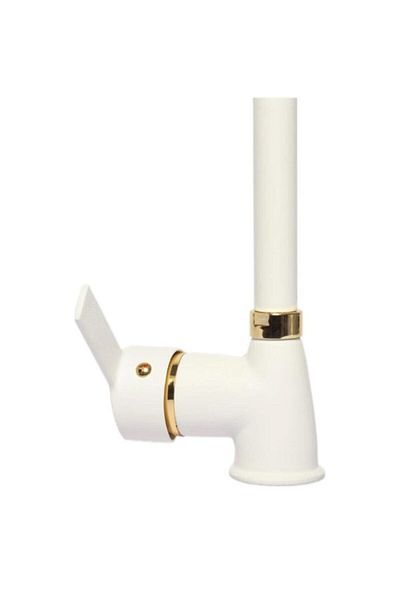 EMİRCAN White Gold Intermittent Delta Kitchen Sink Faucet