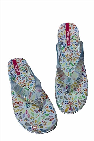 Altın Adım Ультра м'які жіночі нековзні міжпальцеві капці Hypno з візерунком для пляжу та басейну, новий сезон
