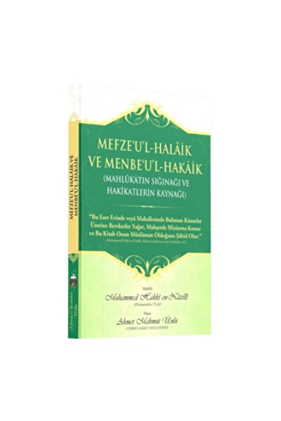 Cübbeli Ahmet Hoca Yayıncılık Mefze'u'l-halâik Ve Menbe'u'l-hakâik - Cübbeli ...