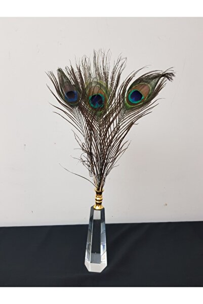 Arose Tavuzkuşu Tüy Gold Ağızlık Tüy Dekor