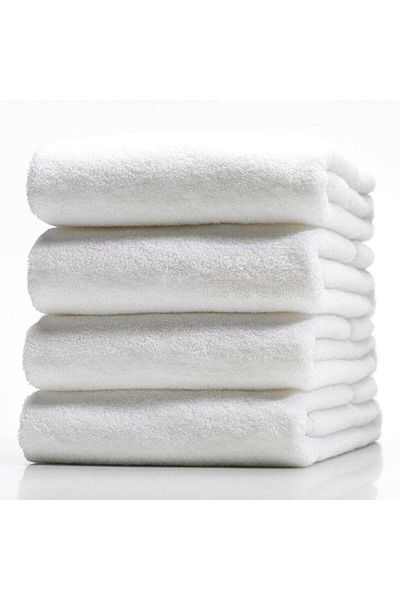 Özdilek Hotel 100% Cotton Bath Towel 70 X 140 White (4 Pcs)