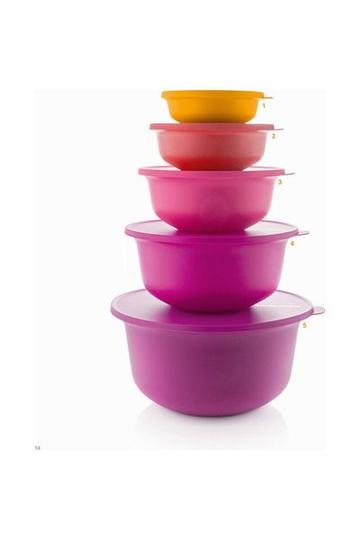 Tupperware Aloha Set of 5