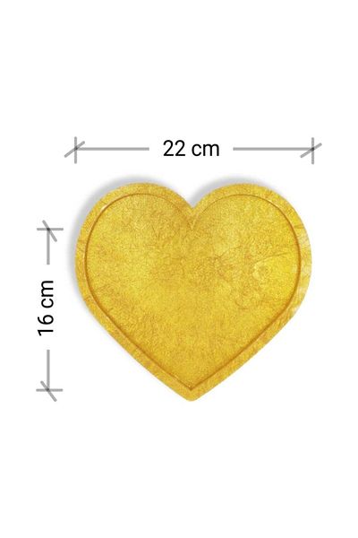 Epoksimax Heart Tray - Premium Series Silicone Mold for Epoxy Resin Casting Work 22cmx16cm