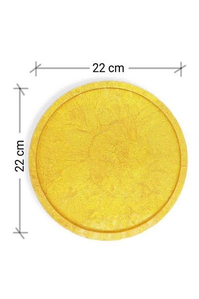 Epoksimax Round Tray 22cm - Premium Series Silicone Mold for Epoxy Resin Casting Work