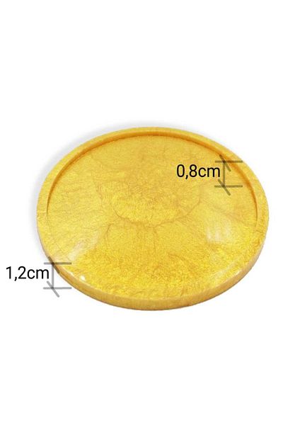 Epoksimax Round Tray 22cm - Premium Series Silicone Mold for Epoxy Resin Casting Work