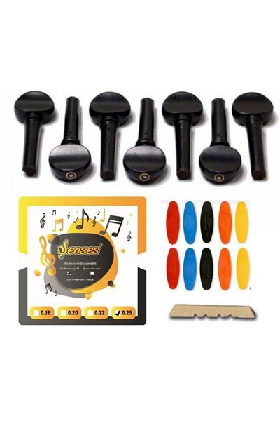 Şenses Point Pearlescent Ebony Binding Auger + 0.25 (with bamboo) Divan Spring Wire + Spring Set + Threshold