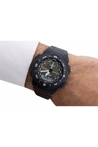 Joefox 1370blk Men's Illuminated Wristwatch with Alarm