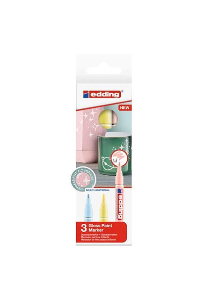 Edding E 751 Paint Decoration Pen Box Pastel 3l