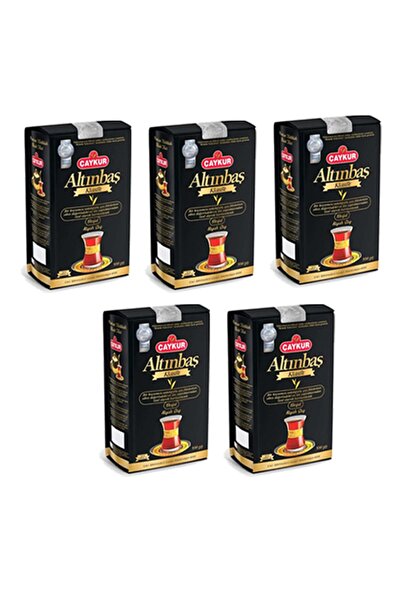 Çaykur Altınbaş Klasik Doğal Siyah Dökme Çay 5 X 500 g