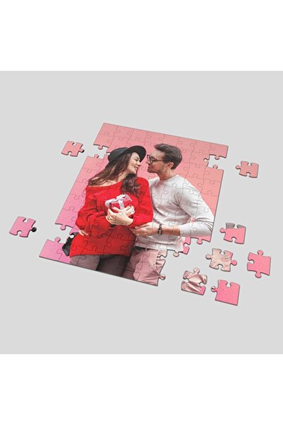 Genel Markalar Sevgiliye Hediye Kişiye Özel Fotoğraf Baskılı A3 Pazıl