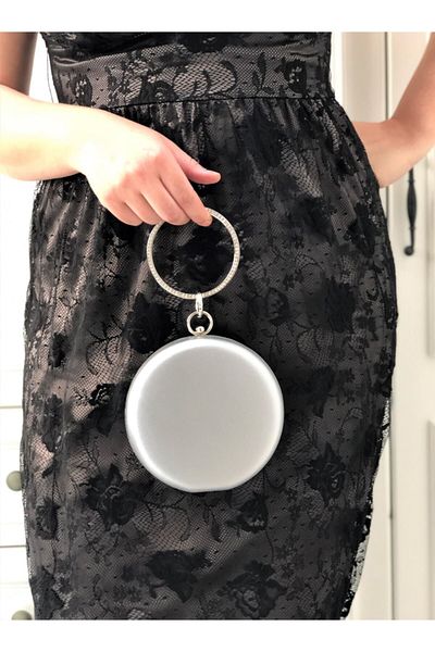 womenacs Βραχιόλι Βραχιόλι Δαχτυλίδι Ασημί Χρώμα Πέτρινο Δαχτυλίδι Βραδινό Φόρεμα Portfolio Τσάντα Clutch
