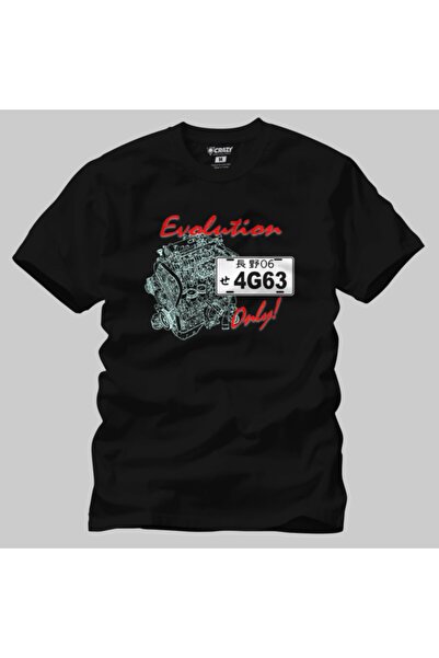 Crazy Evolution 4g63 Тільки чоловіча футболка