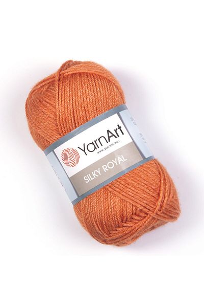 Yarnart Silky Royal - Hand Knitted Thread Coral-438
