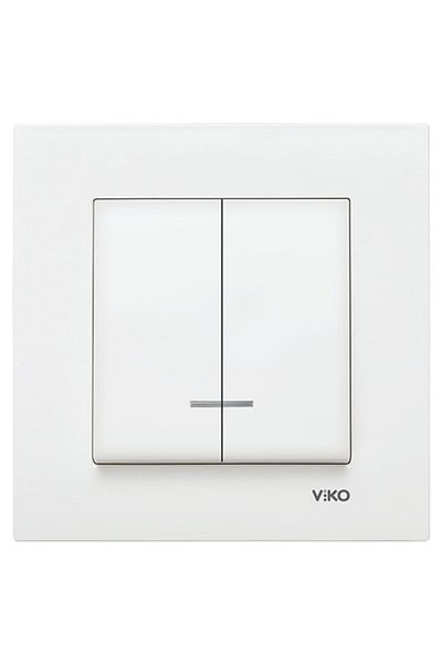 VİKO Karre/Meridian White Light Commutator Mechanism (with No Frame)