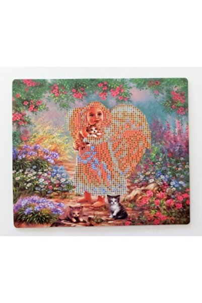 MENTAŞ Boncuklu Taşlı Mozaik Elmas Goblentablo Resim Pano