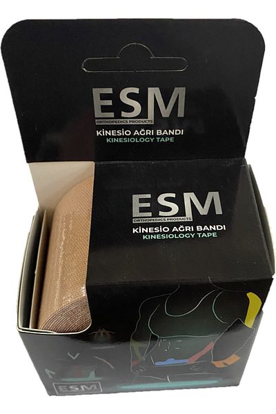 ESM شريط آلام كينيسيو 5 متر × 5 سم للبشرة