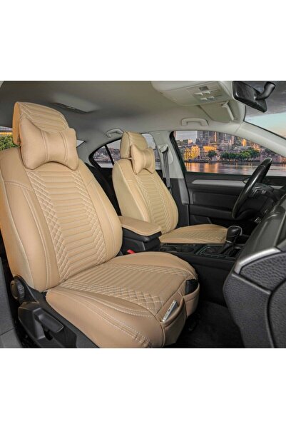 Stil Fiat Egea Hb Luxury Elite Leather Car Seat Cover Front/Rear Set