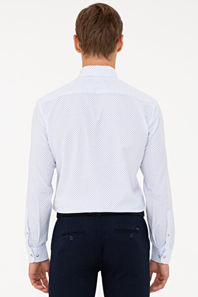 Pierre Cardin Μπλε Slim Fit πουκάμισο - Κομψό και άνετο