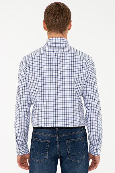 Pierre Cardin Lacivert Slim Fit Gömlek