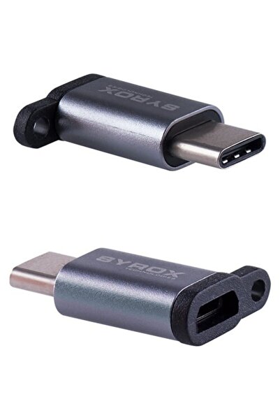Syrox Micro Usb Den Type-c Ye Dönüştürücü