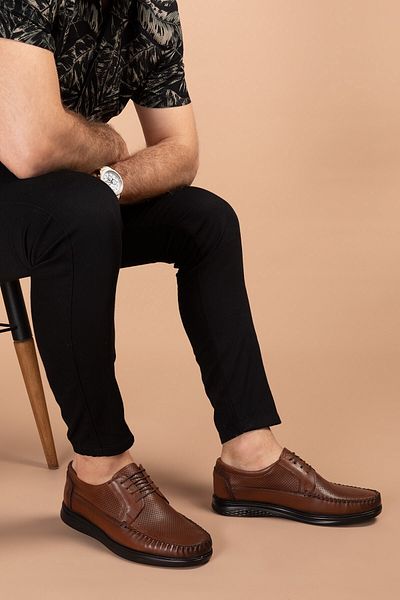 maximoda Мъжки ортопедични класически обувки от естествена кожа