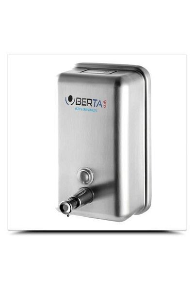 Berta Hijyen Berta Stainless Κάθετος Διανομέας Υγρού Σαπουνιού 1000ml