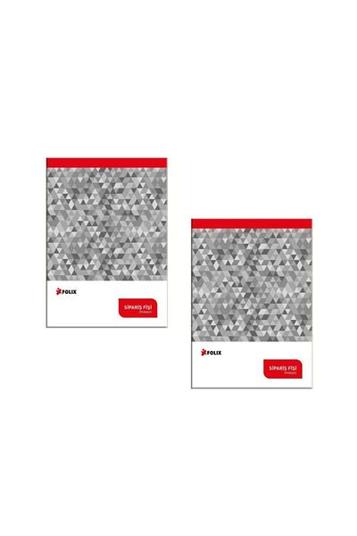 Folix Order Plug 14 X 20 cm 2-50 2 Nüsha with Copier 50 Sheets 2 Pieces